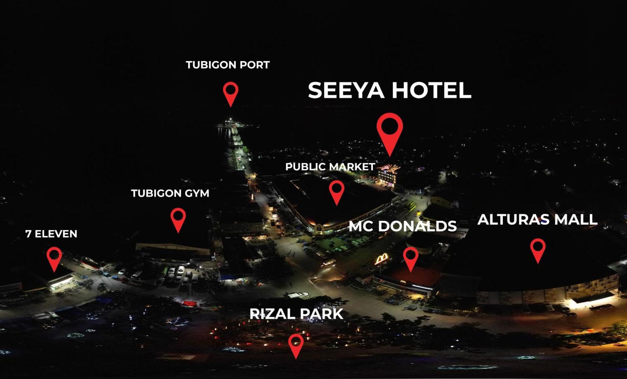 Seeya Hotel Tubigon Exterior foto